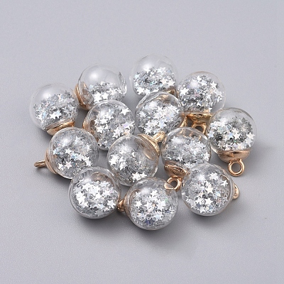Transparent Glass Globe Pendants LS-GLAA-TAC0002-I13-1