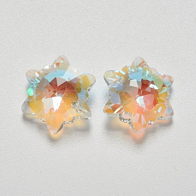 K9 Glass Rhinestone Pendants GLAA-F083-03A-03-1