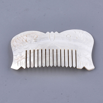 Freshwater Shell Combs SSHEL-S258-66-1