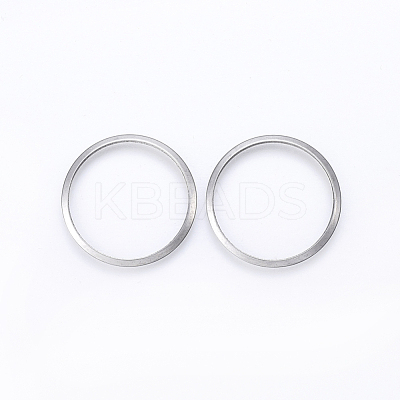 Tarnish Resistant 201 Stainless Steel Linking Rings STAS-E437-22A-P-1
