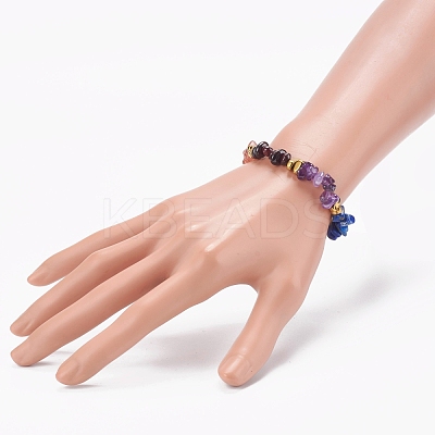 Chakra Jewelry BJEW-JB06156-1