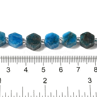 Natural Apatite Beads Strands G-P534-A02-02-1