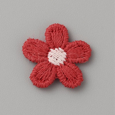 Two Tone Polyester Knitted Ornament Accessories DIY-WH0308-417A-1