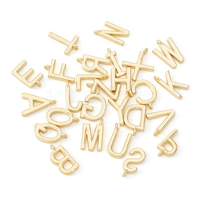 26Pcs 26 Styles Brass Charms KK-TA0003-40-1