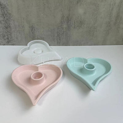 DIY Heart Shape Candlestick Silicone Molds SIMO-P002-H01-1