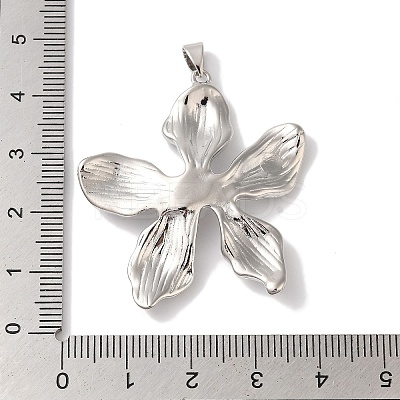 Rack Plating Brass & Cubic Zirconia Pendants KK-L216-068P-1
