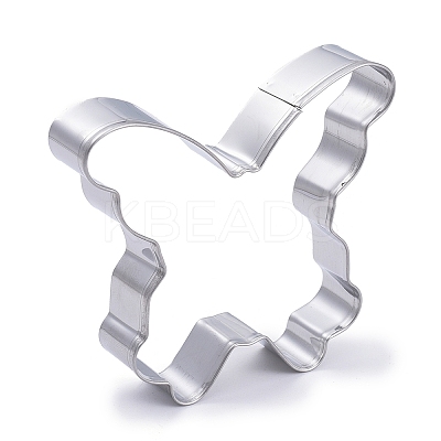 Tarnish Resistant 304 Stainless Steel Cookie Cutters DIY-K025-07P-1