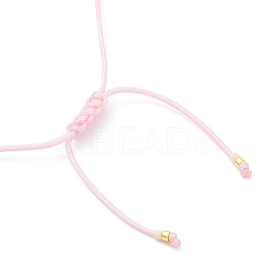 Adjustable Miyuki Seed & Resin Evil Eye Braided Beaded Bracelet for Women BJEW-O187-11-1