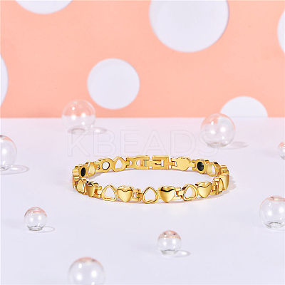 304 Stainless Steel Watch Band Bracelets JB656B-1