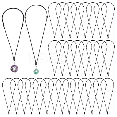 9Pcs Waxed Polyester Cord Necklace Making NJEW-PH01586-1