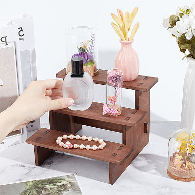 3-Tier Wood Model Toy Display Riser ODIS-WH0329-68B-1