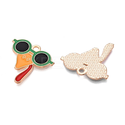 Thanksgiving Day Theme Alloy Enamel Pendants ENAM-T020-35A-1