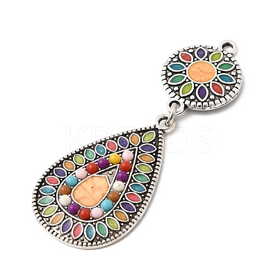 Tibetan Style Alloy Big Pendants FIND-B058-03AS-02-1