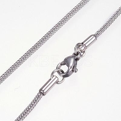 Non-Tarnish 304 Stainless Steel Necklaces NJEW-D281-08-1