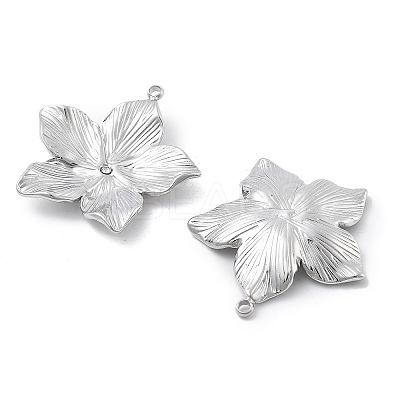 304 Stainless Steel Rhinestone Pendants STAS-Z121-53P-1