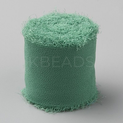 5M Polyester Raw Edged Ribbon OCOR-WH0003-004E-1