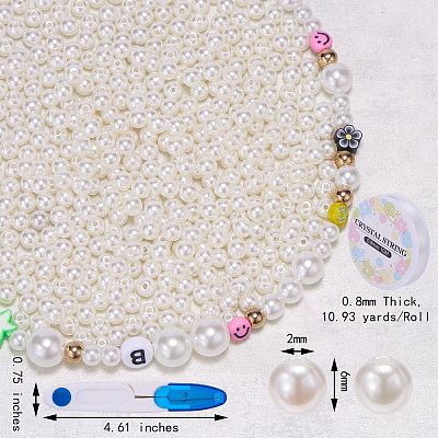 DIY Stretch Bracelet Making Kits DIY-SZ0004-08-1