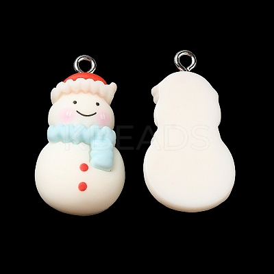 Opaque Resin Pendants RESI-R440-04-1