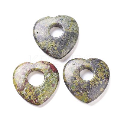 Natural Dragon Blood Pendants G-F708-04B-1