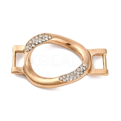Alloy Crystal Rhinestone Teardrop Connector Links Charms FIND-M042-01G-NR-1