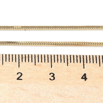 304 Stainless Steel Snake Chain Necklaces NJEW-A288D-1.2A-G-1