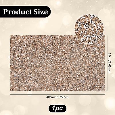 Rectangle Plastic Hotfix Rhinestone DIY-WH0349-339C-1