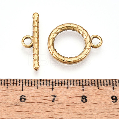 304 Stainless Steel Toggle Clasps STAS-N109-25G-1