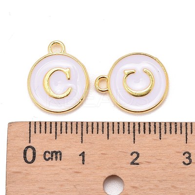 Golden Plated Alloy Charms ENAM-S118-01C-1