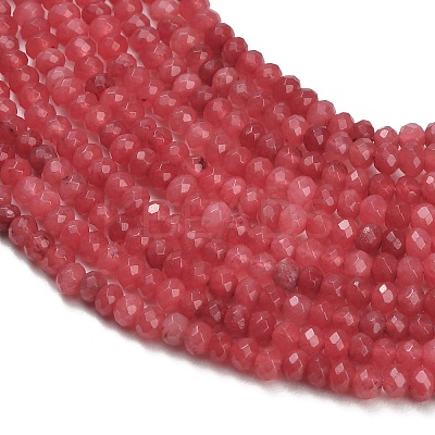Dyed Natural White Jade Beads Strands GG-CBAF9EE-A05-3x4mm-1