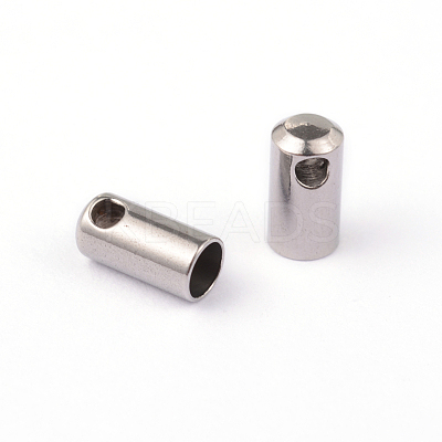 Tarnish Resistant 304 Stainless Steel Cord Ends STAS-H311-3.3mm-1