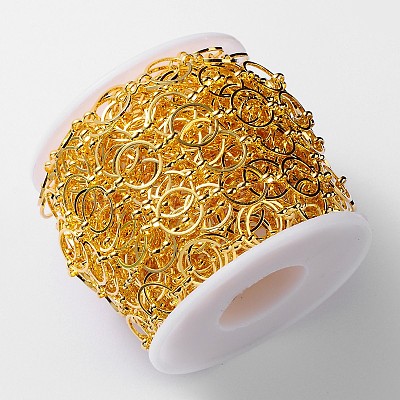 Brass Handmade Chains CHR074-Q12-G-1