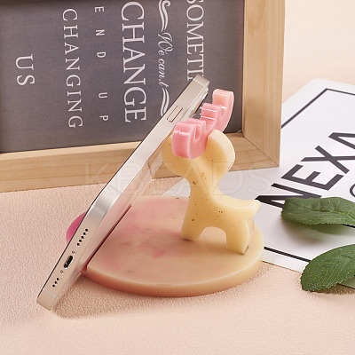 4Pcs 4 Style DIY Mobile Phone Holders Silicone Mold DIY-MP0001-12-1
