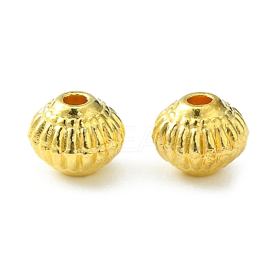 Tibetan Style Alloy Bicone Beads TIBEB-7692-G-NR-1