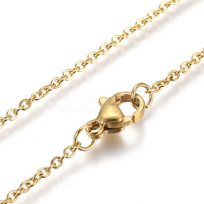 304 Stainless Steel Pendant Necklaces NJEW-F275-19G-1