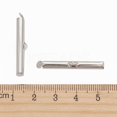 Iron Slide On End Clasp Tubes IFIN-R212-3.0cm-P-1