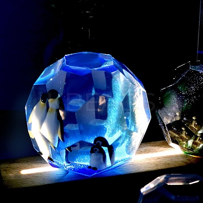 DIY Faceted Ball Display Silicone Molds LS-DIY-M046-19G-1