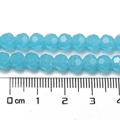 Imitation Jade Glass Beads Stands EGLA-A035-J6mm-D04-1