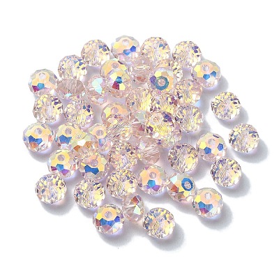 AB Color Plated Glass Beads EGLA-P059-03A-AB03-1