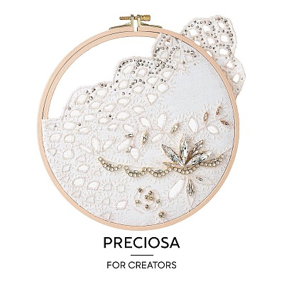 Preciosa® MAXIMA Crystal Round Stones Y-PRC-RBSS39-90300-1