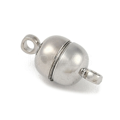 Rack Plating Brass Magnetic Clasps KK-Z070-19P-02-1