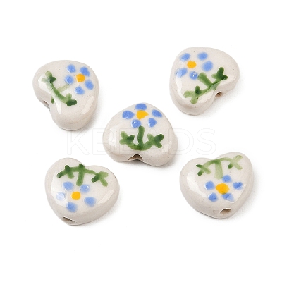 Handmade Porcelain Beads PORC-D011-01E-1
