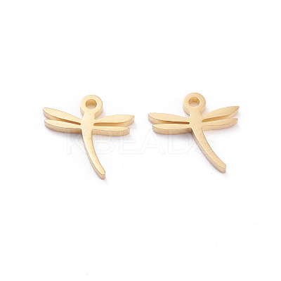 304 Stainless Steel Charms STAS-I151-10G-1