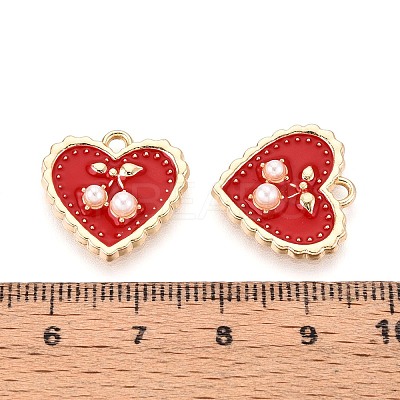 Alloy Enamel Pendants PALLOY-T092-37G-03-1