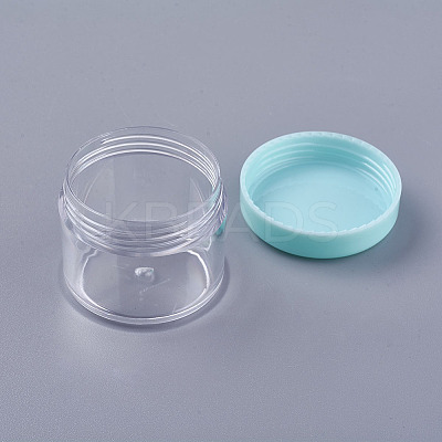 20G PS Plastic Portable Facial Cream Jar LS-MRMJ-WH0011-J05-1
