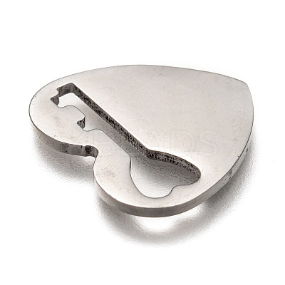 Non-Tarnish 201 Stainless Steel Pendants STAS-Z031-18P-1