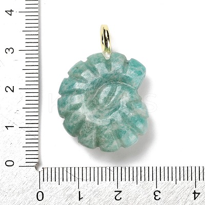 Natural Amazonite Pendants G-A287-01G-06-1