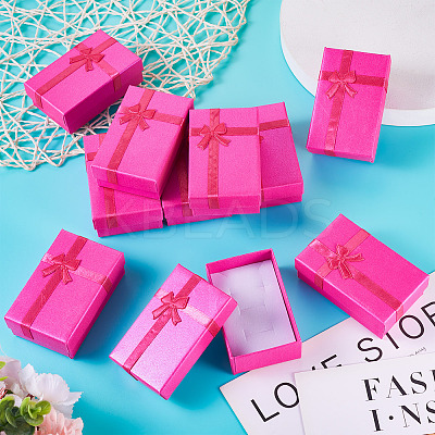 Cardboard Jewelry Storage Gift Boxes for Earrings Rings CON-TAC0004-14-1