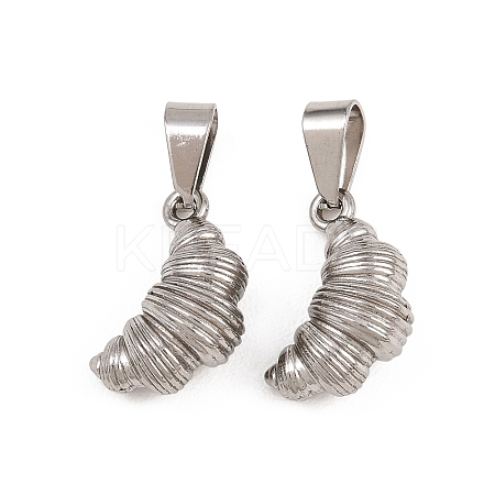 304 Stainless Steel Pendants STAS-B167-21A-P-1