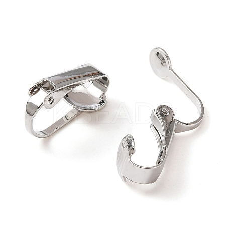 316 Surgical Stainless Steel Clip-on Earring Findings FIND-WH0044-26P-1