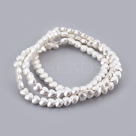 Electroplated Non-magnetic Synthetic Hematite Bead Strand G-E498-10B-02-1